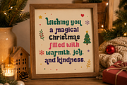 Christmas Font - Christmas Reunion, a Handwritten Font by Mozatype (Thumbnail 6 of 9)