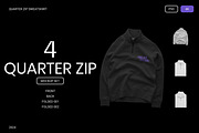 MOKITUP: Quarter Zip Mockup, a Hoody Mockup by MOKITUP (Thumbnail 1 of 6)