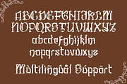 Olden Stones, a Blackletter Font by Letterafa Studio (Thumbnail 6 of 7)