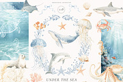 Under The Sea Collection, an Animal Illustration by PeDe Designs (Thumbnail 1 of 7)