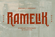 Ramelik Display Typeface Font, a Sans Serif Font by Storytype Studio (Thumbnail 16 of 16)