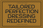 Regalia Manor - Art Deco Font, a Sans Serif Font by Letterhend Studio (Thumbnail 4 of 9)
