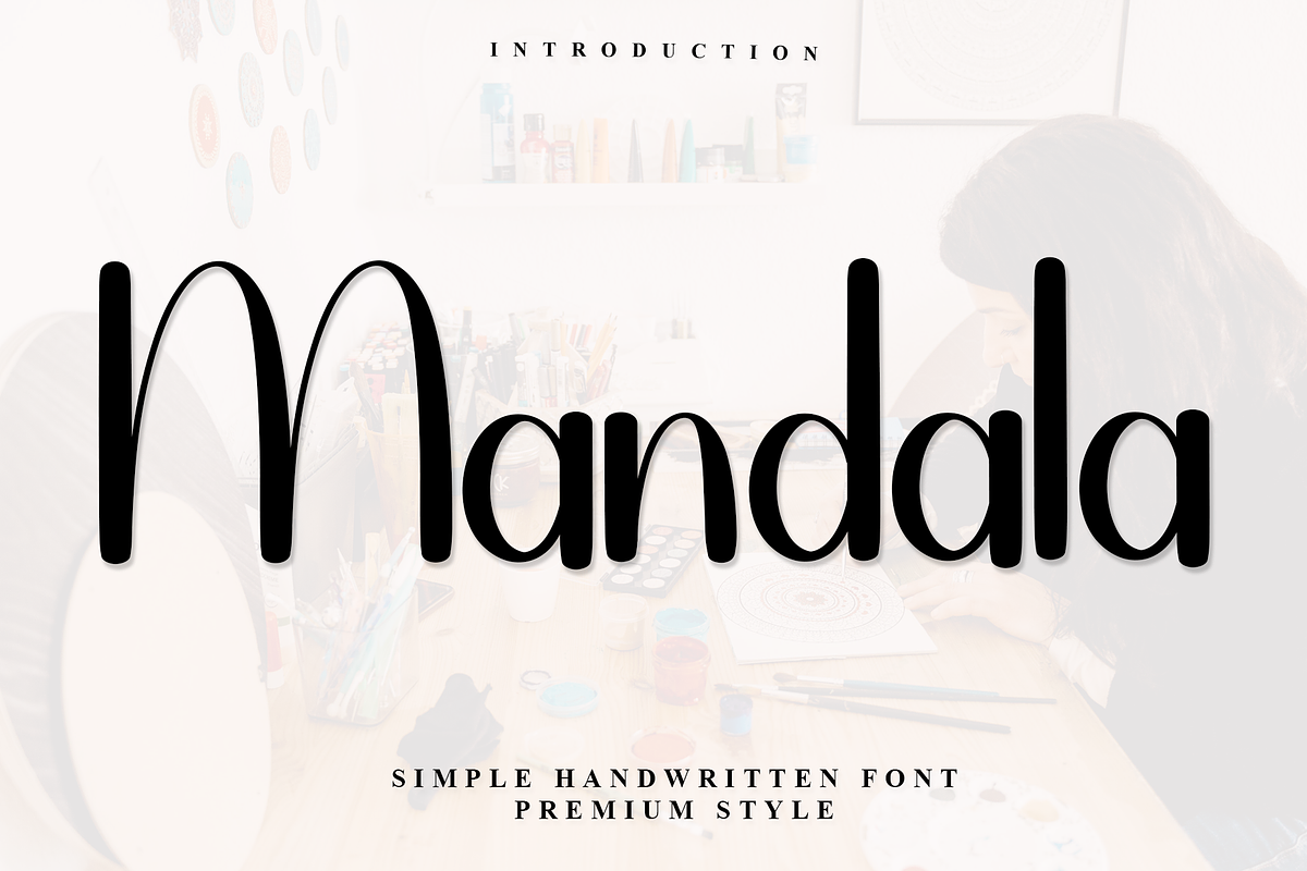 Mandala, a Sans Serif Font by InermediaSTUDIO (Photo 1 of 7)