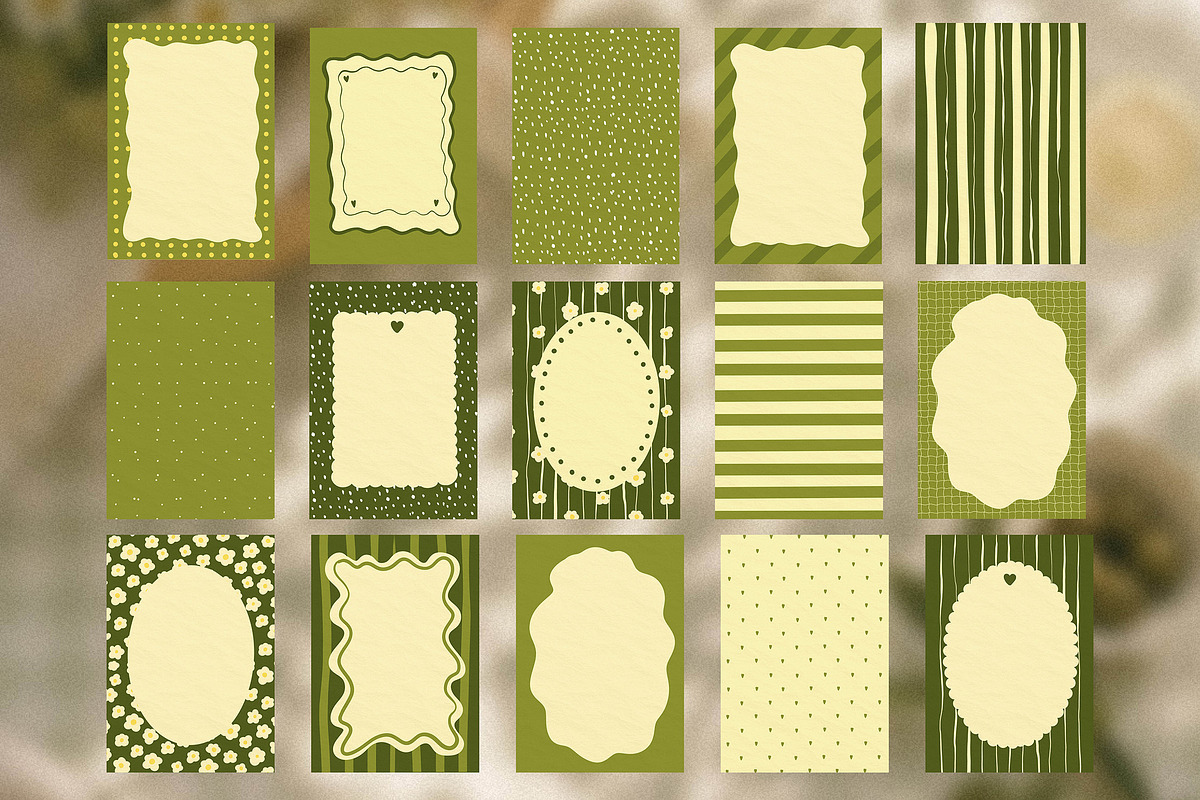 Wiggly Lines & Frames, a Decorative Illustration by anastasiia.art (Photo 7 of 8)
