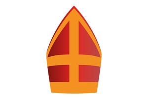 Sinterklaas hat dutch isolated