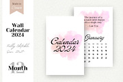 Canva Inspirational Quotes Calendar, a Stationery Template by Waliullah Solutions (Thumbnail 1 of 3)