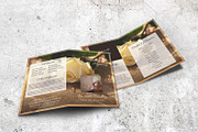Funeral Program Vintage Yellow Roses, a Brochure Template by Final Tribute (Thumbnail 2 of 5)