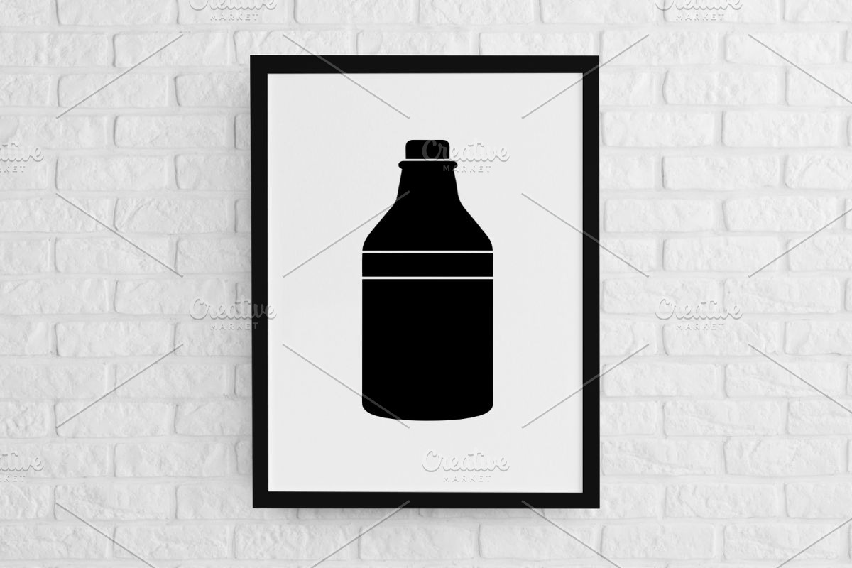 Thermos Silhouette SVG, an Object Illustration by newminddesign (Photo 2 of 5)