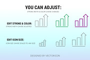 Digital Marketing outline icon set, an Outline Icon by Icons (Thumbnail 3 of 3)