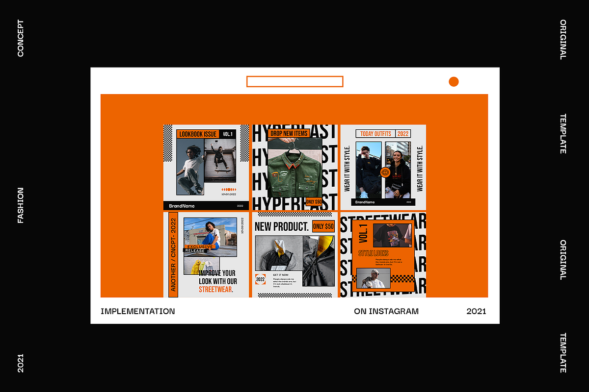 Tone Urban Instagram Template, a Social Media Template by Creatchees.std (Photo 4 of 5)