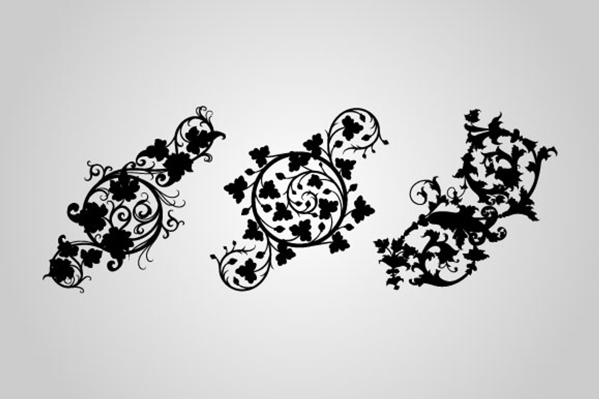 50 Ornamental Flourishes (Vector), an Object Graphic by BIOWORKZ (Photo 2 of 4)