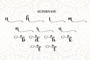 Mandala | Script Font, a Handwritten Font by Scratchones (Thumbnail 8 of 9)