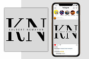 Professional Personal Brand Logo, a Branding & Logo Template by Mishek Munene (Thumbnail 1 of 8)