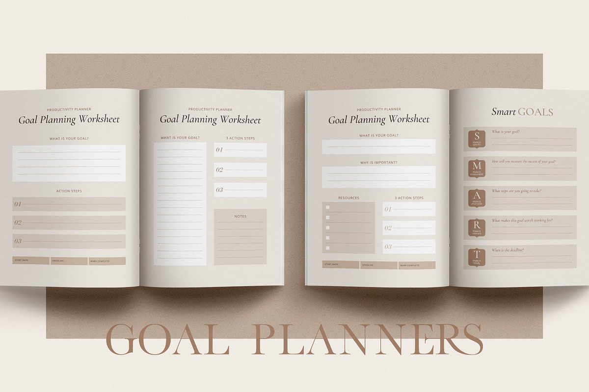 Elegant Workbook Template CANVA, a Magazine Template by Studio Loire (Photo 10 of 28)