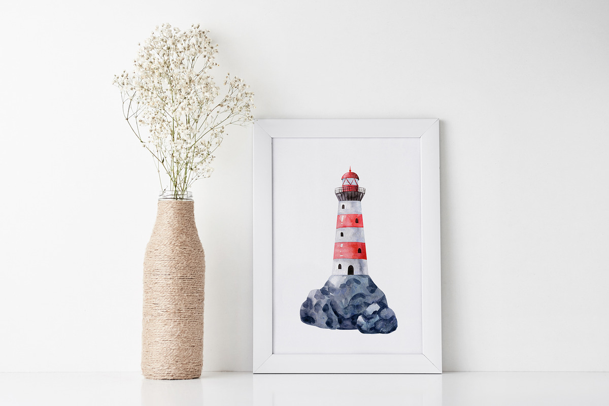 Northern Sea Watercolor Set, an Animal Illustration by Natalia Fedorova (Photo 5 of 16)