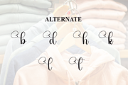 Hoodie | Script Font, a Handwritten Font by Scratchones (Thumbnail 8 of 9)