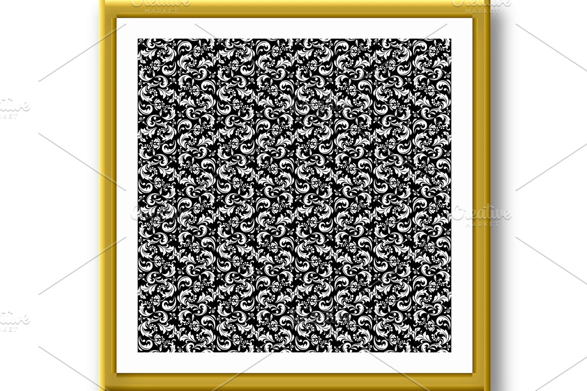 Floral pattern. Vintage, a Pattern Graphic by RODINA (Photo 2 of 3)