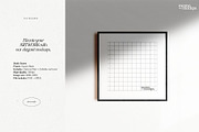 Square Frame Mockup Black Wood PSD, a Household Mockup by momomockps (Thumbnail 6 of 7)