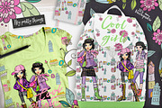 GIRL'S MIDDLE SCHOOL, an Education Illustration by Alisa Mikibith Art (Thumbnail 13 of 14)
