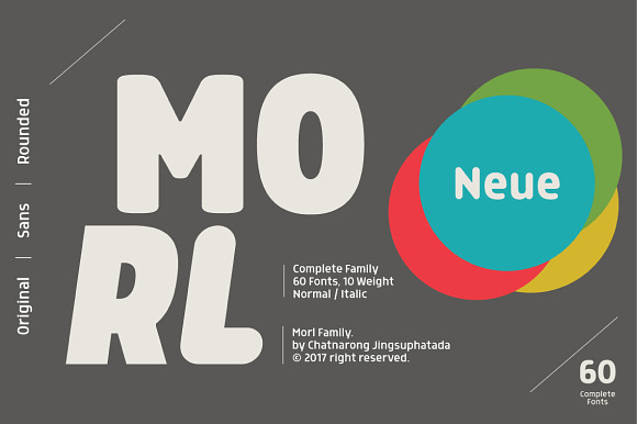 Morl Font preview 2