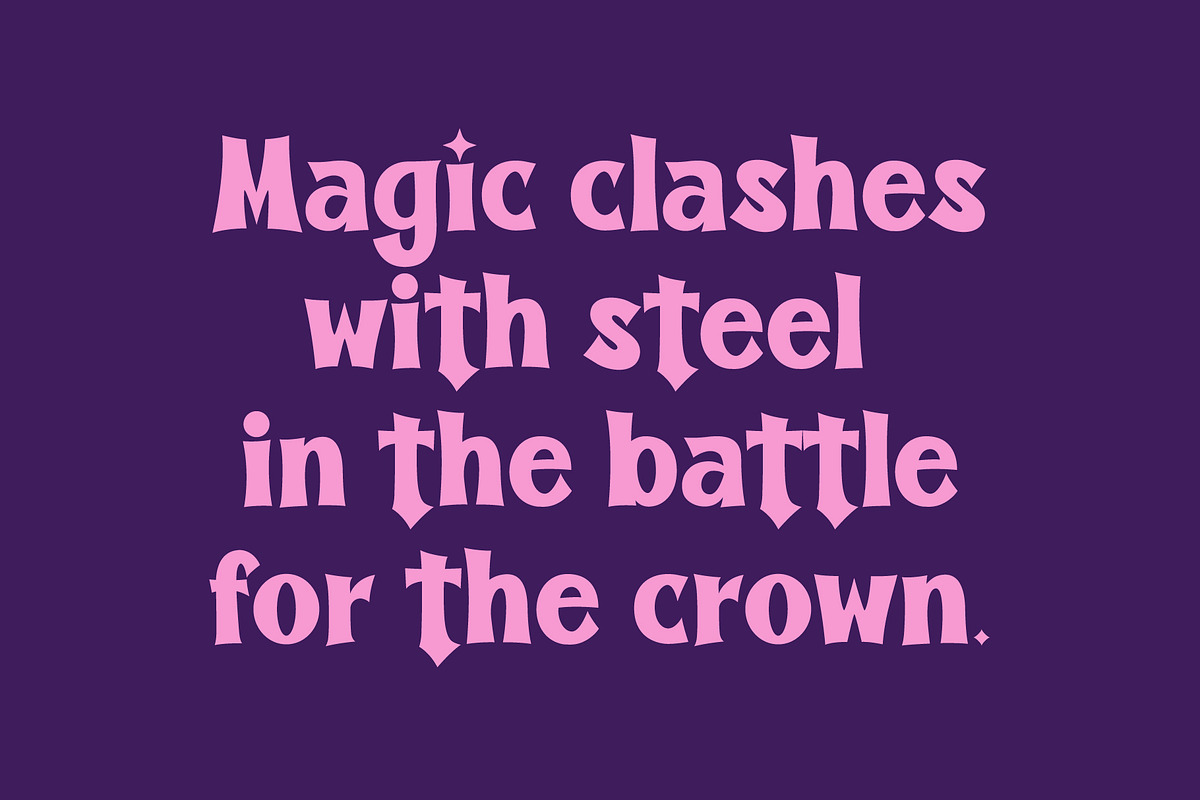 Sword and Wand, a Blackletter Font by BBtypeStudios (Photo 9 of 10)