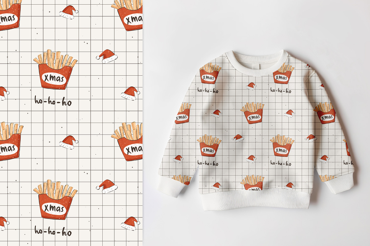 Pattern: Christmas, a Pattern Graphic by Olena Kuznietsova (Photo 1 of 5)