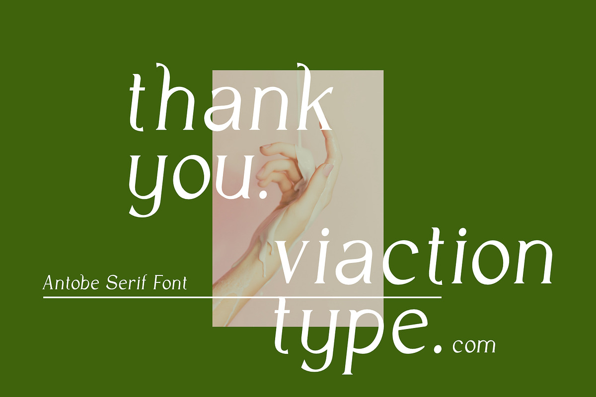 VT Antobe - Modern Serif, a Serif Font by ViactionType (Photo 12 of 12)