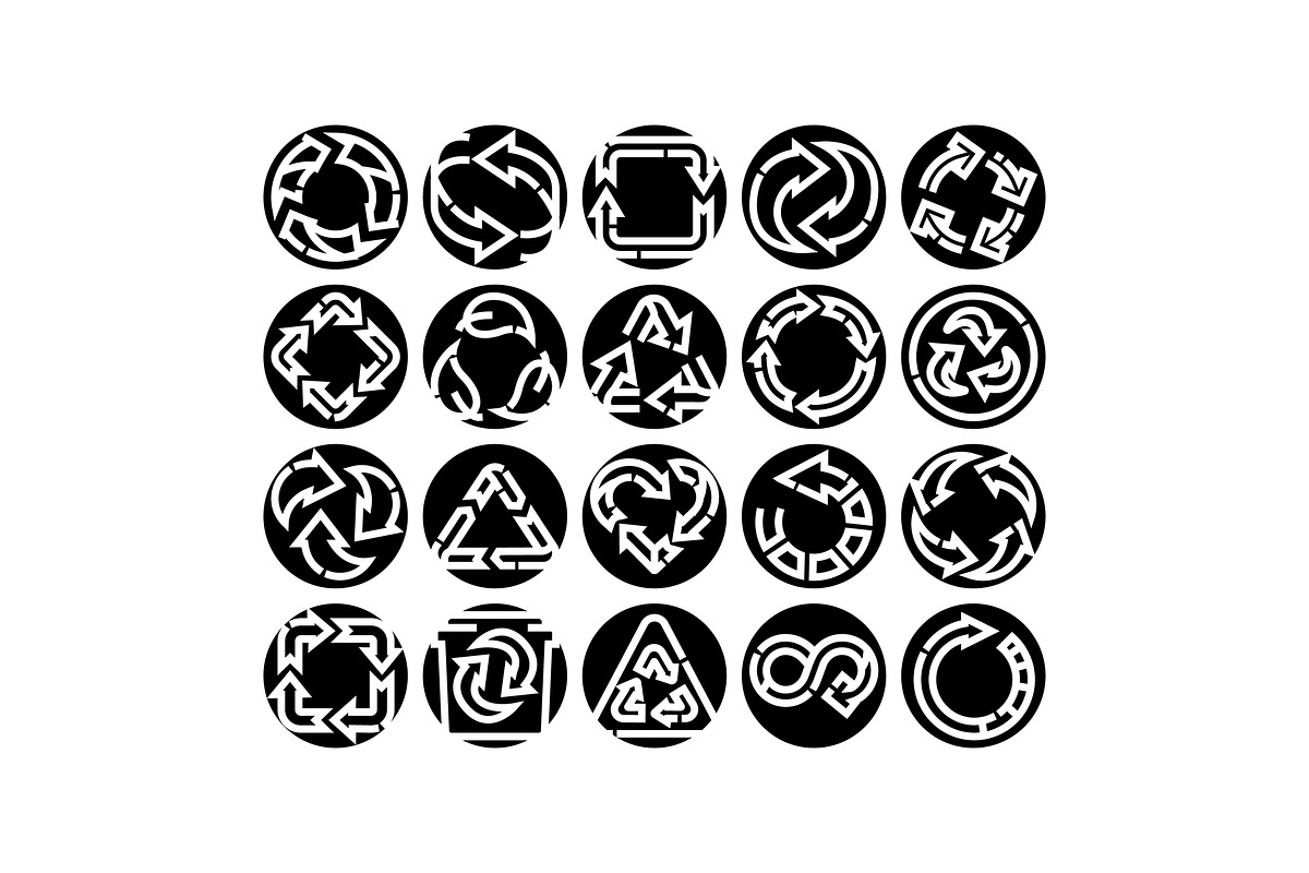 Recycling arrows and circular, an Object Graphic by pikepicture (Photo 1 of 3)