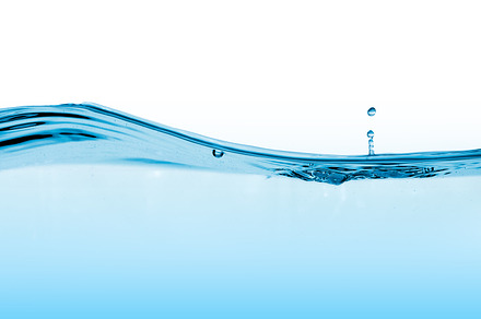 Blue waterline drops of water featuring abstract, animales, and aqua, an Abstract Photo by CARLOSANDESTHER