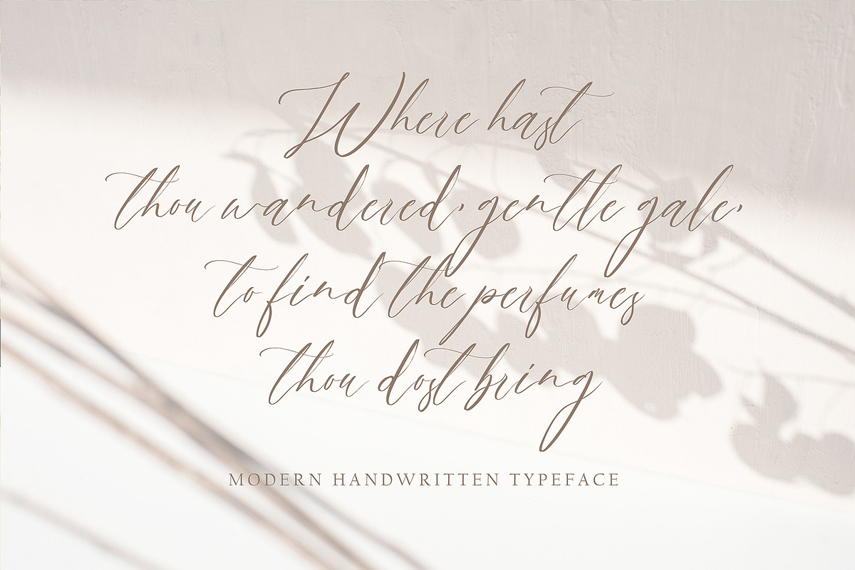 Sokatiga, a Script Font by pineungtype (Photo 3 of 10)