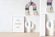 Nursery Mockup Frame Kids Boho Frame, a Print Template by BirdieFrames (Thumbnail 2 of 2)