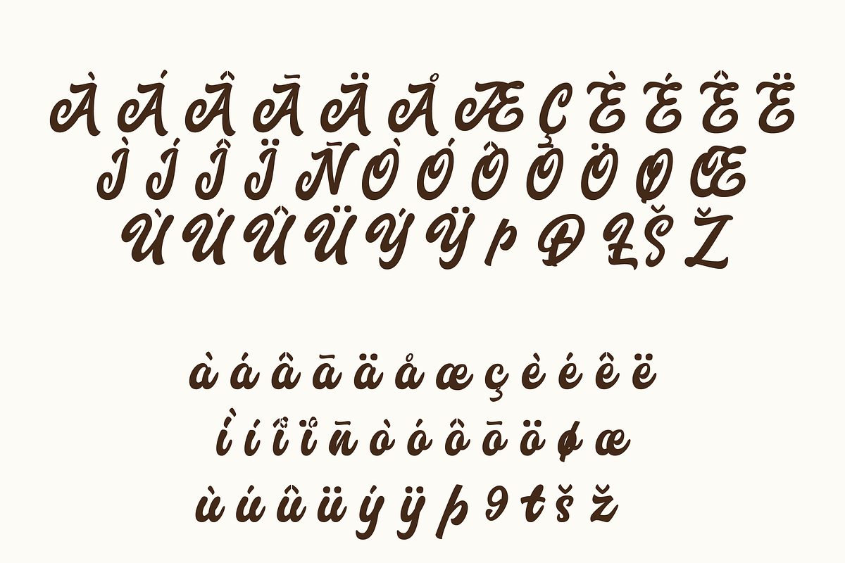 Tayste Script, a Script Font by Creative Foundry (Photo 8 of 8)