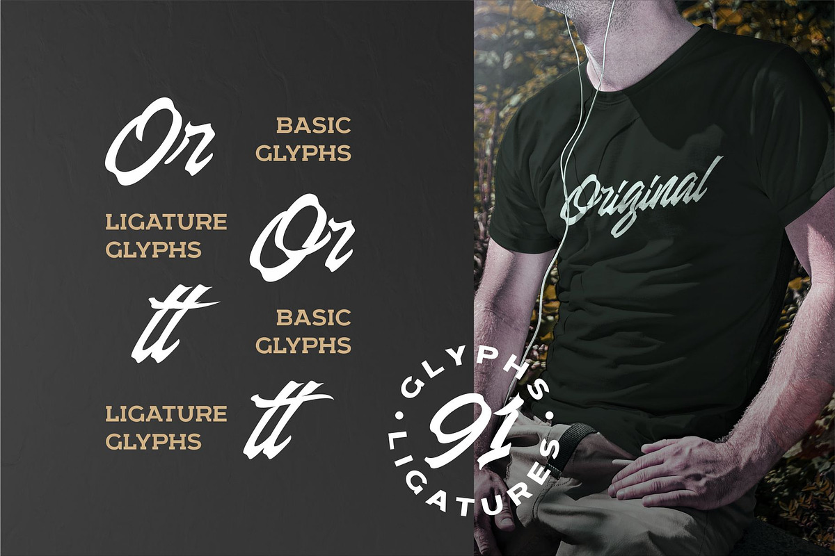 Manhattan Font, a Script Font by Nocturnal Workspace (Photo 4 of 9)