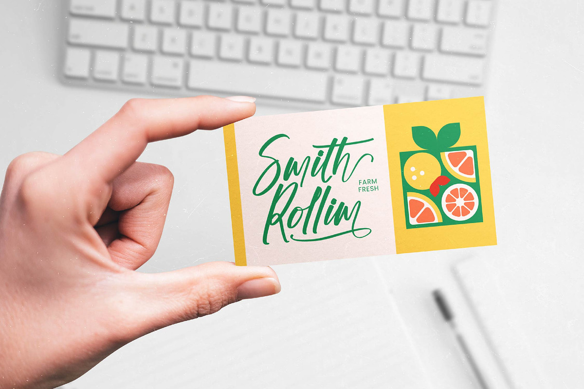 Biteful Market Modern Brush Font, a Script Font by stylishtype.co (Photo 8 of 20)
