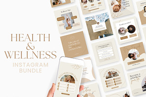 Health & Wellness Instagram Bundle
