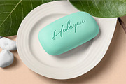 Soap Bar Engraved Logo Mockup, a Merchandise Mockup by megostudi0 (Thumbnail 4 of 4)