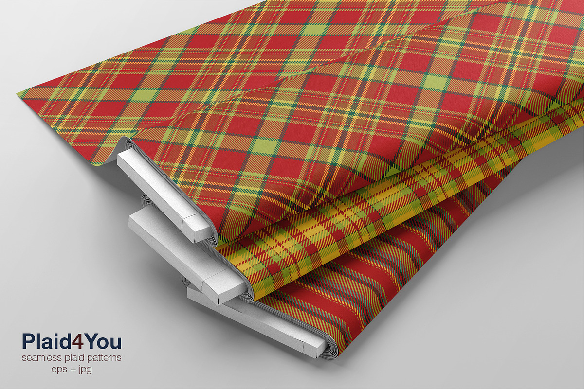 #31 Autumn Plaid Pattern Design, a Pattern Graphic by Plaid4You (Photo 3 of 8)