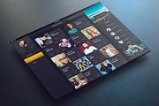 iPad Music App Ui, an App Template by ALEX BENDER UI STORE (Thumbnail 2 of 5)