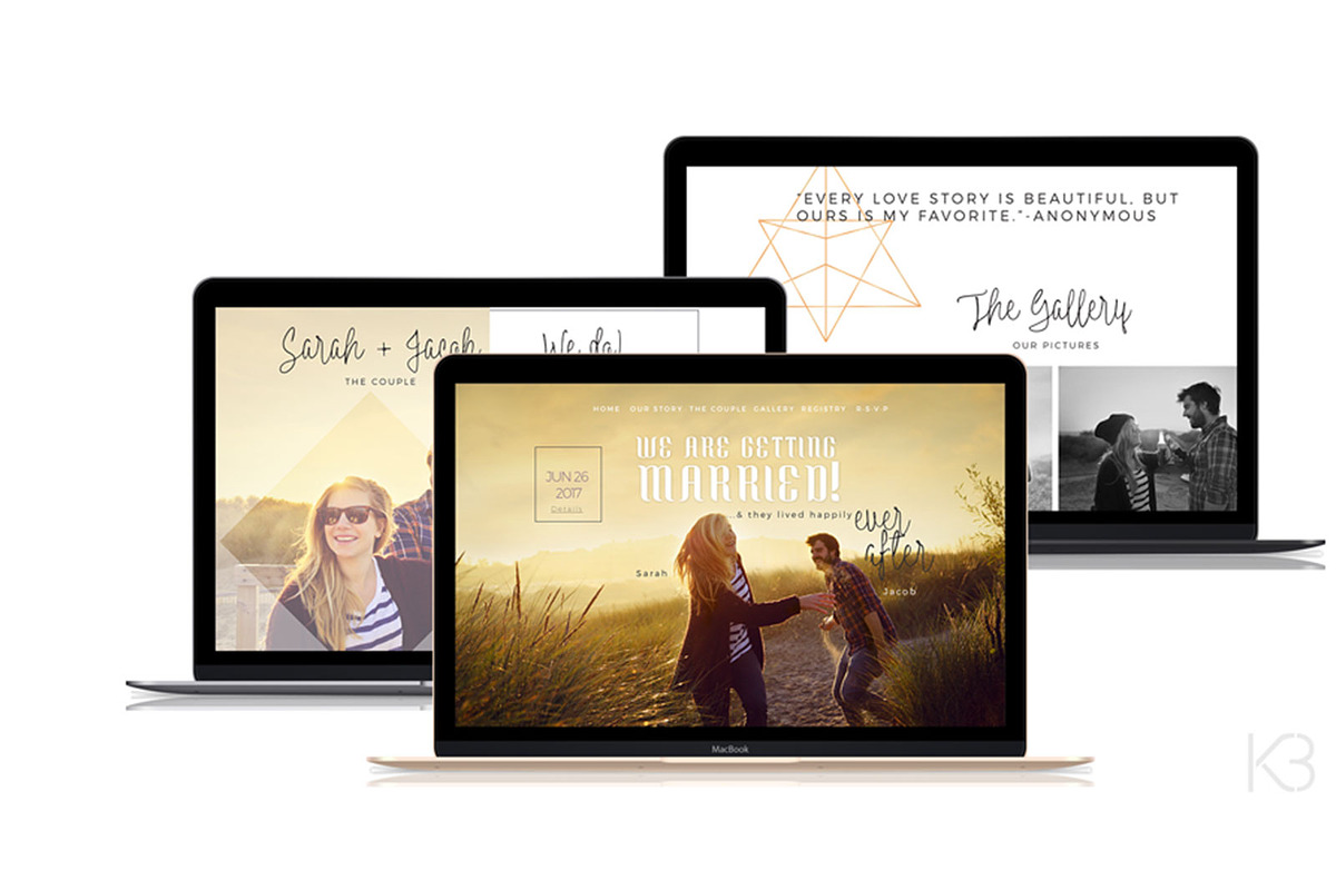 Wedding Website, a Websites & App Template by Kreativity13 (Photo 1 of 3)