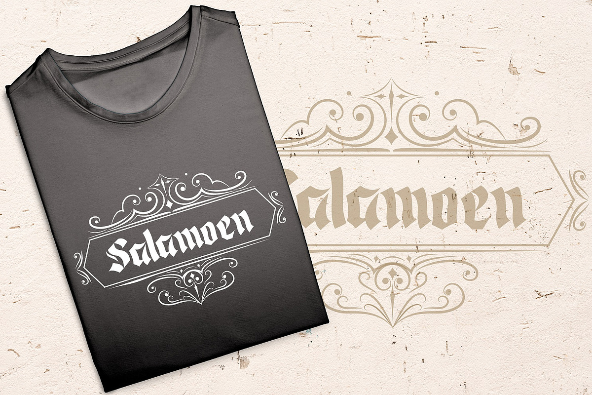 Cardanaya Blackletter, a Blackletter Font by Authentic Studio (Photo 6 of 8)