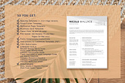 Modern Professional Resume Template, a Resume Template by VictoriousVita (Thumbnail 7 of 8)