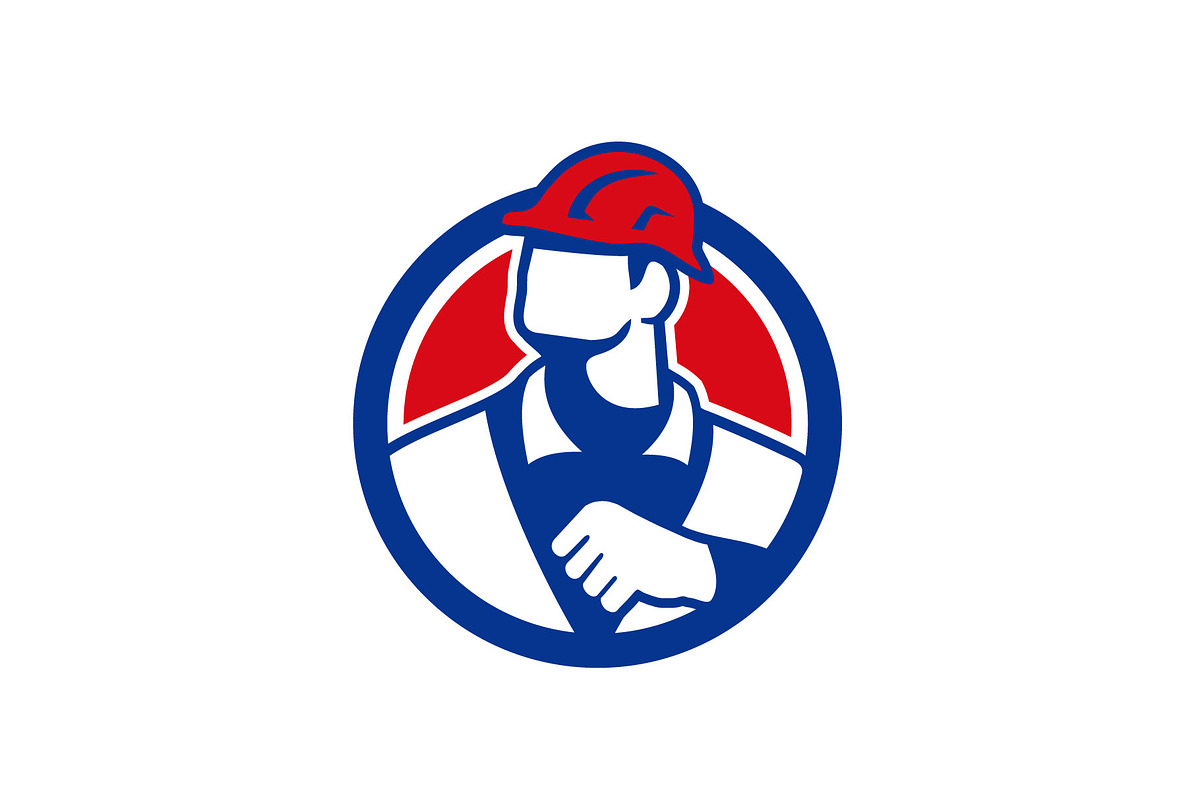 A Lineman Emblem Logo Design, a Branding & Logo Template by boriman05
