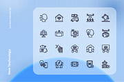 New Technology Icon Set, an Outline Icon by Nathaya Studio (Thumbnail 2 of 2)