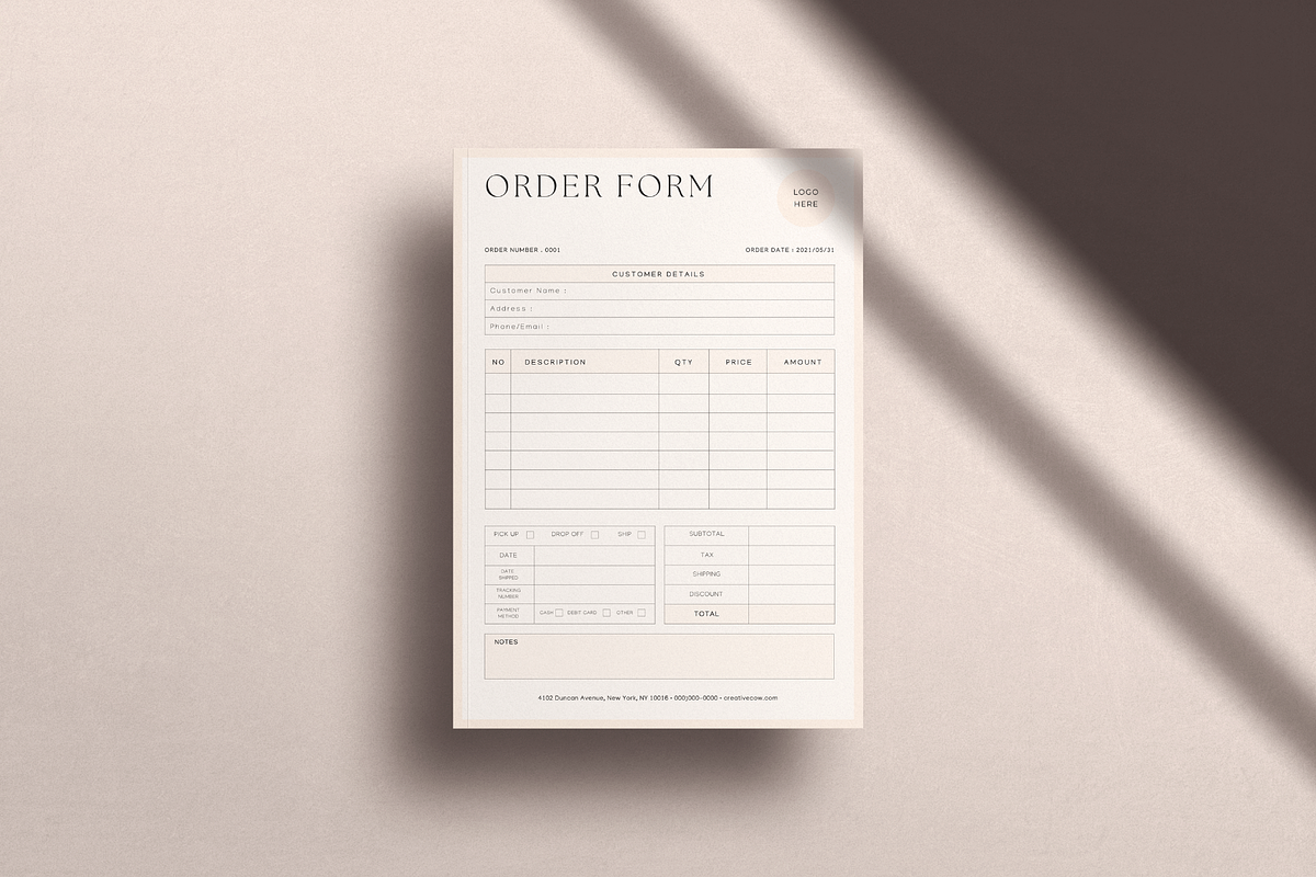 Wholesale Line Sheet Canva Template, a Flyer Template by Hellohastore (Photo 7 of 11)