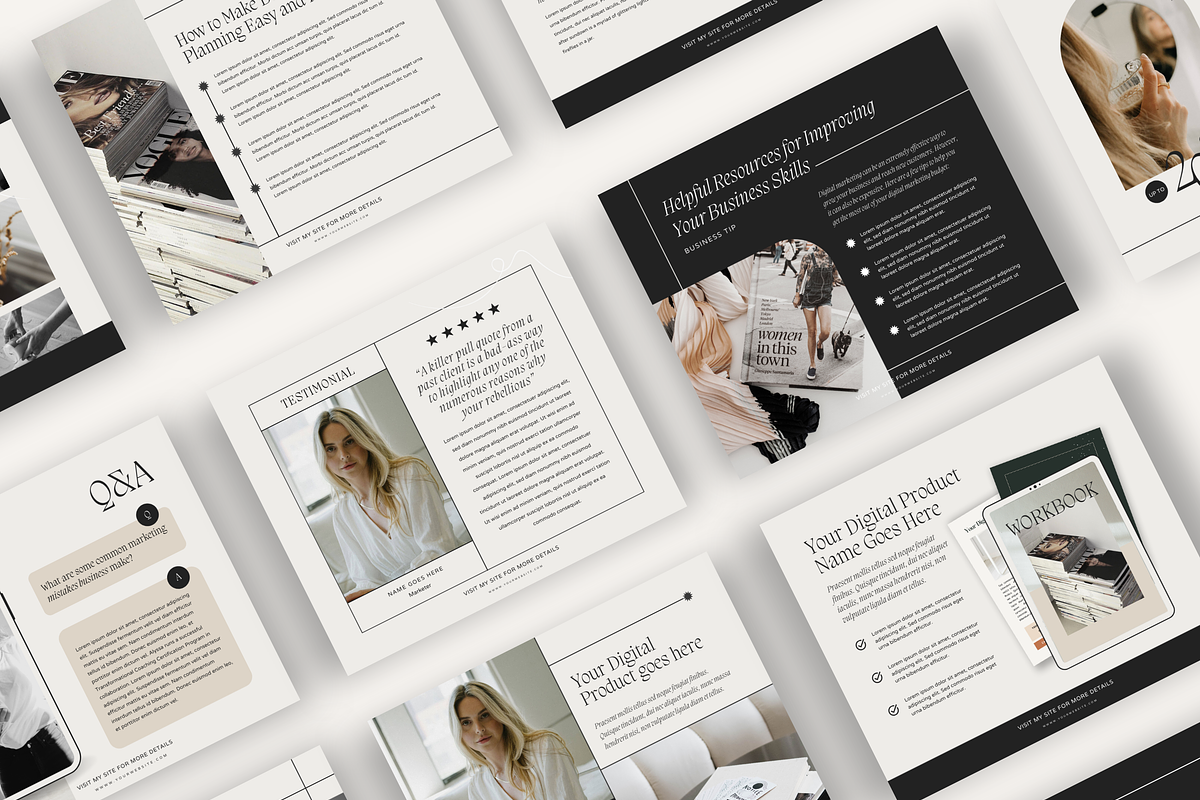 Canva Coaching Designer Kit Hattie, a Social Media Template by Lovely Confetti (Photo 9 of 9)