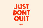 Never Settle Font - Sans Serif Font, a Sans Serif Font by ariodsgn (Thumbnail 8 of 9)