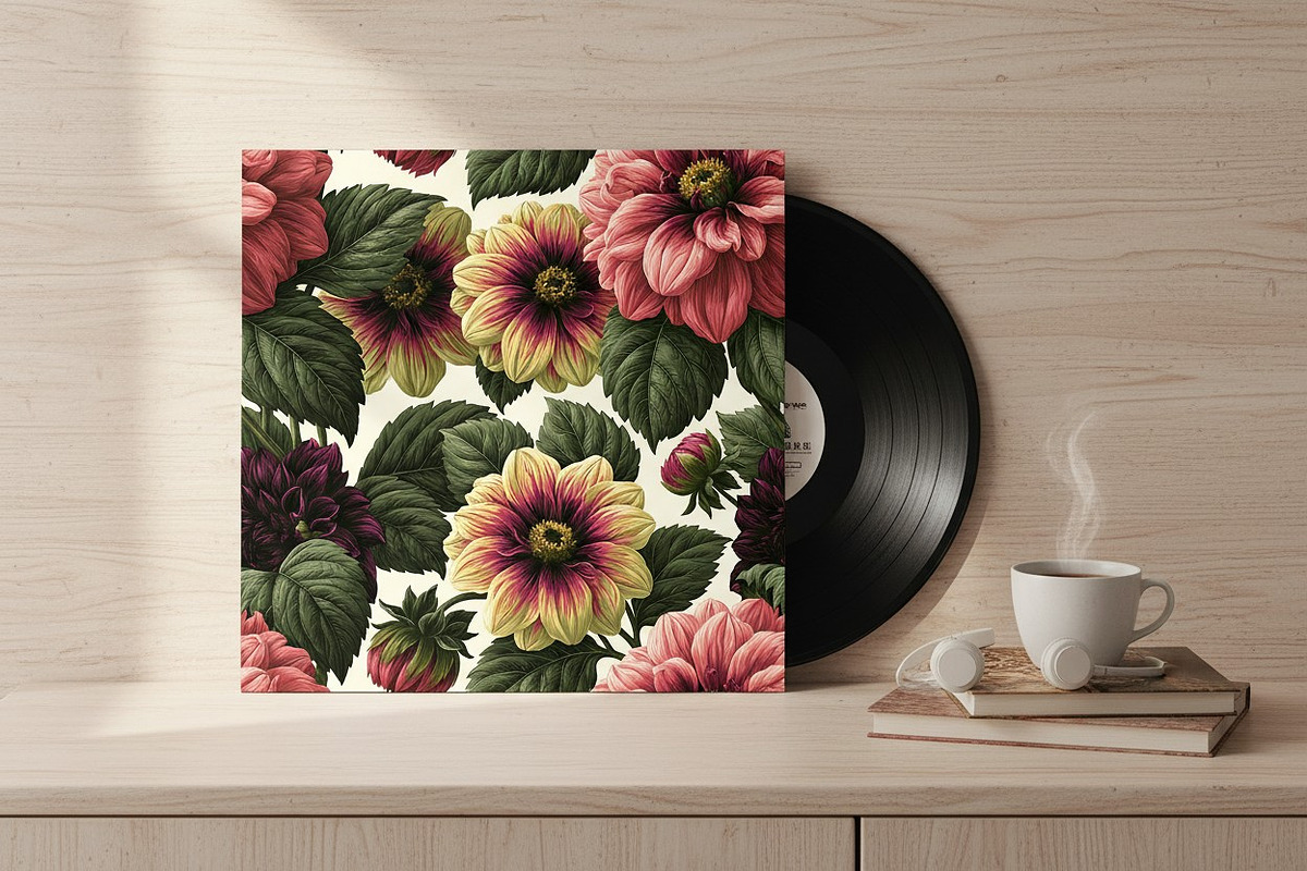Vintage floral patterns a seamless, a Pattern Graphic by AlexZeL (Photo 4 of 9)