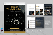 Luxury Watch Brochure | Canva, a Brochure Template by ArtisticLand (Thumbnail 3 of 11)