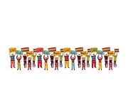 Vectors about rainbow people, an Object Illustration by Crowhouse (Thumbnail 4 of 4)