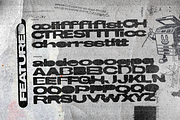 Blockpaper-Photocopy Font, a Sans Serif Font by Fortunes Co (Thumbnail 6 of 9)